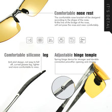 Load image into Gallery viewer, SolarGlo DriveGlasses - Talyani Shop
