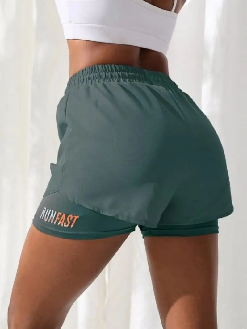 Premium Women's High Rise Yoga Shorts