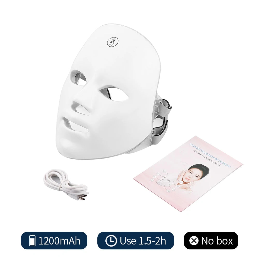 7-Color LED Photon Mask | Red Light Therapy Anti-Aging & Skin Care