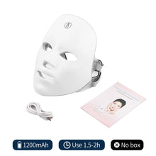 Load image into Gallery viewer, 7-Color LED Photon Mask | Red Light Therapy Anti-Aging &amp; Skin Care
