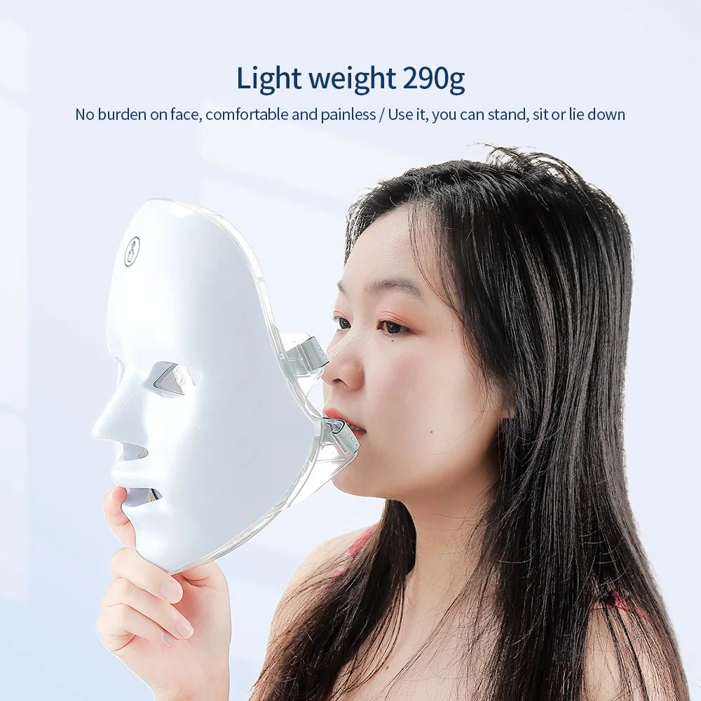 7-Color LED Photon Mask | Red Light Therapy Anti-Aging & Skin Care