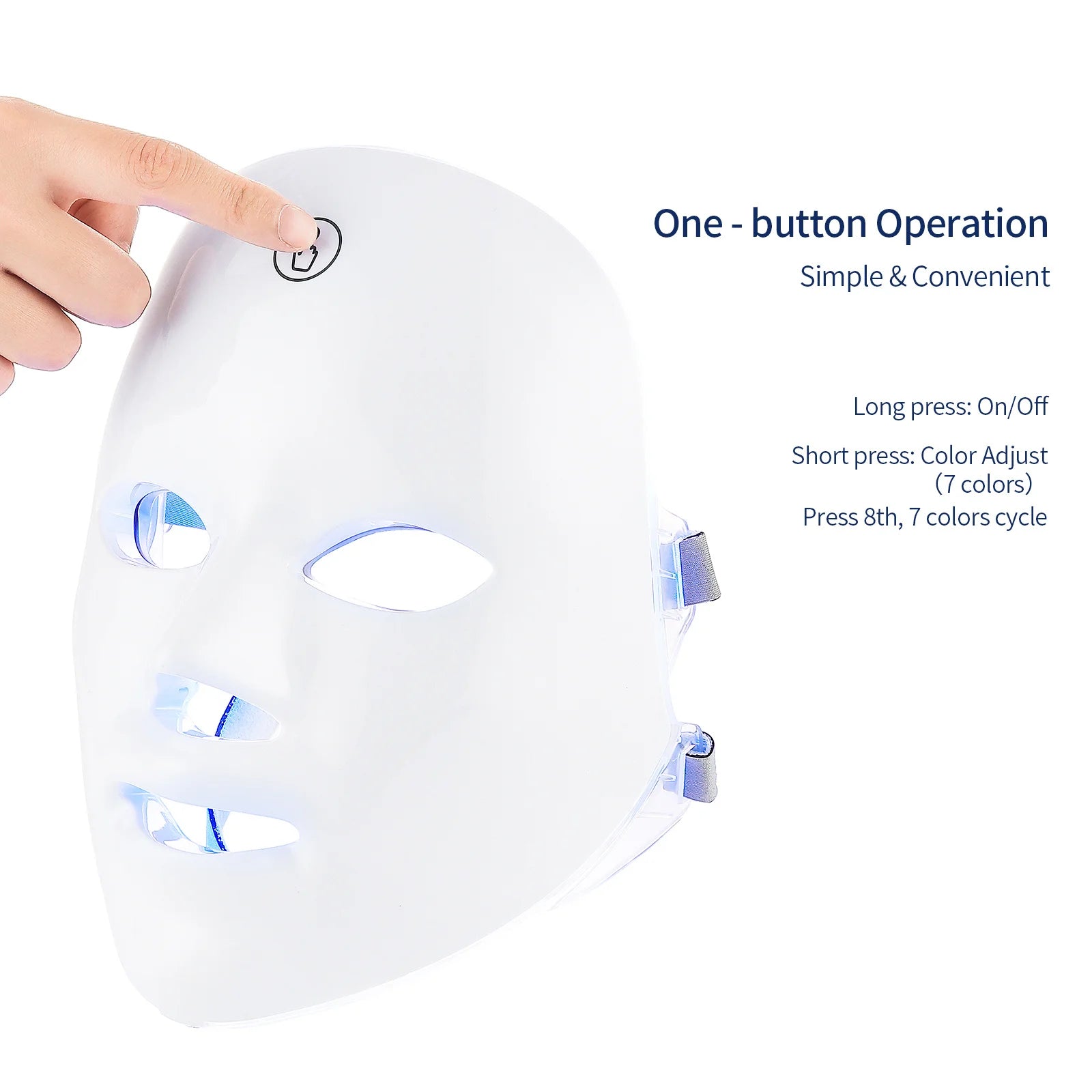 7-Color LED Photon Mask | Red Light Therapy Anti-Aging & Skin Care