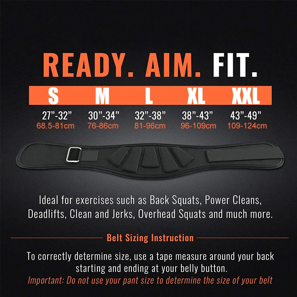 Weight Lifting Waist Belts