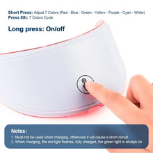 Load image into Gallery viewer, 7-Color LED Photon Mask | Red Light Therapy Anti-Aging &amp; Skin Care
