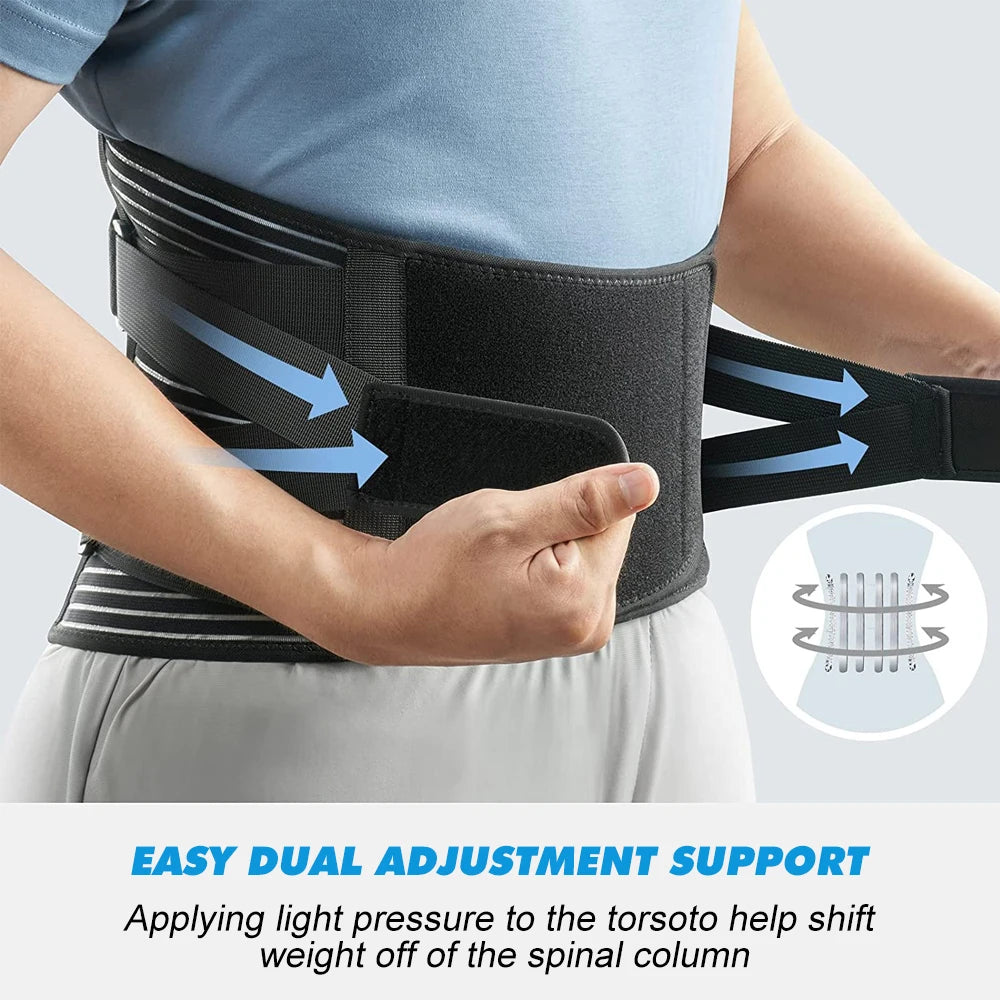 Double Pull Back Lumbar Support