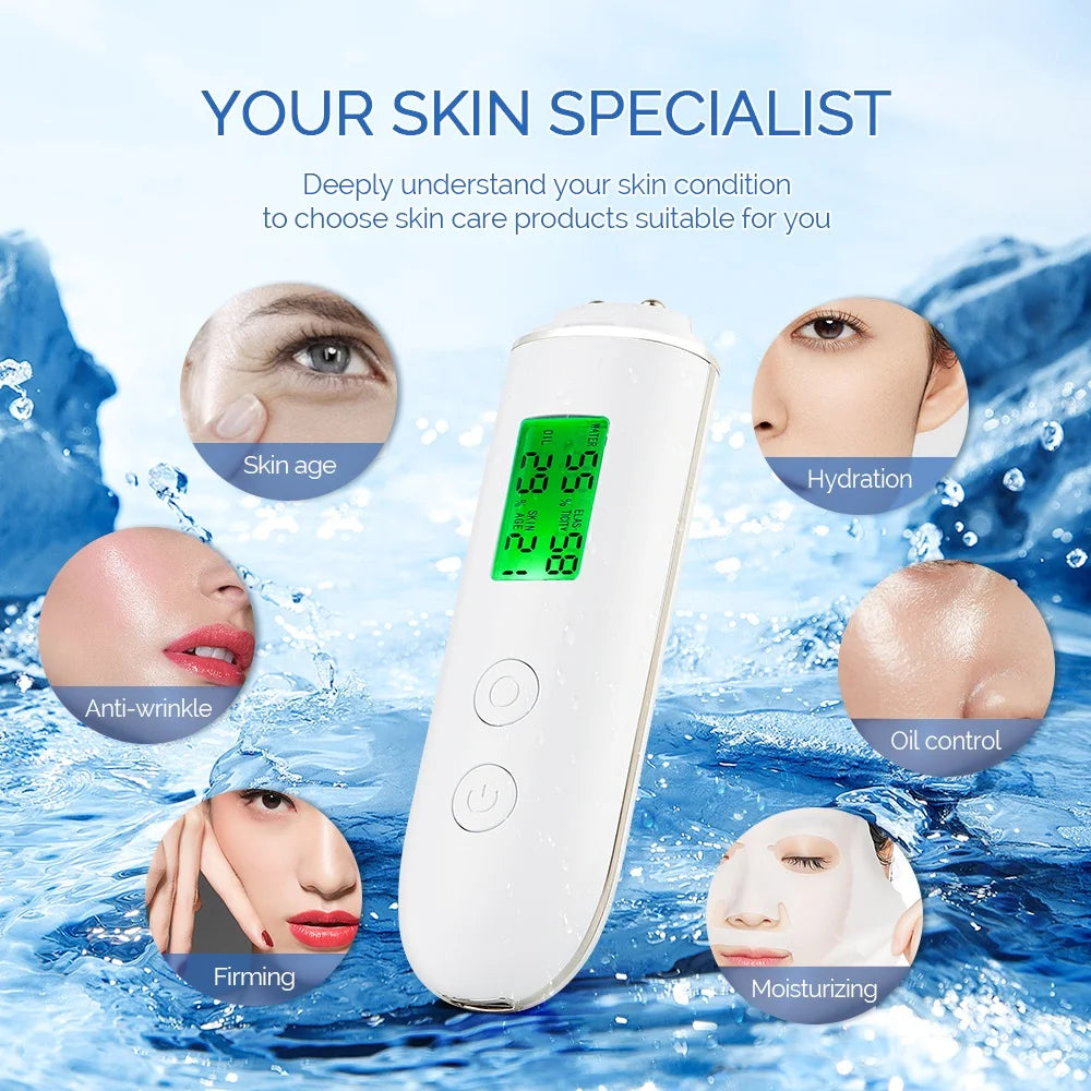 GlowGuard Pro – Skin Moisture & Fluorescence Detection System