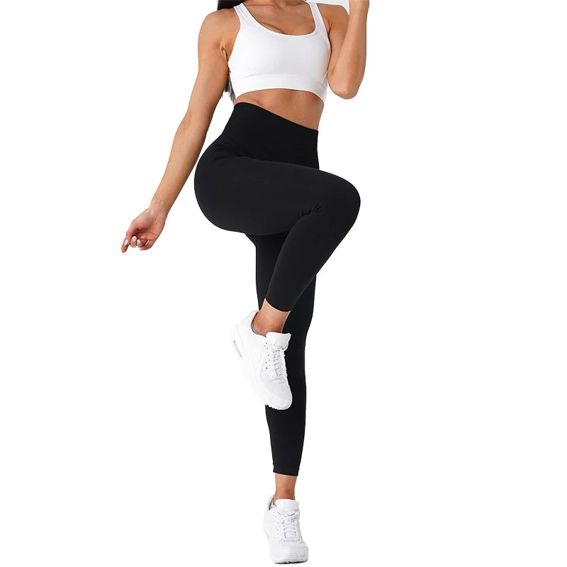 Premium Solid Seamless Leggings for Women