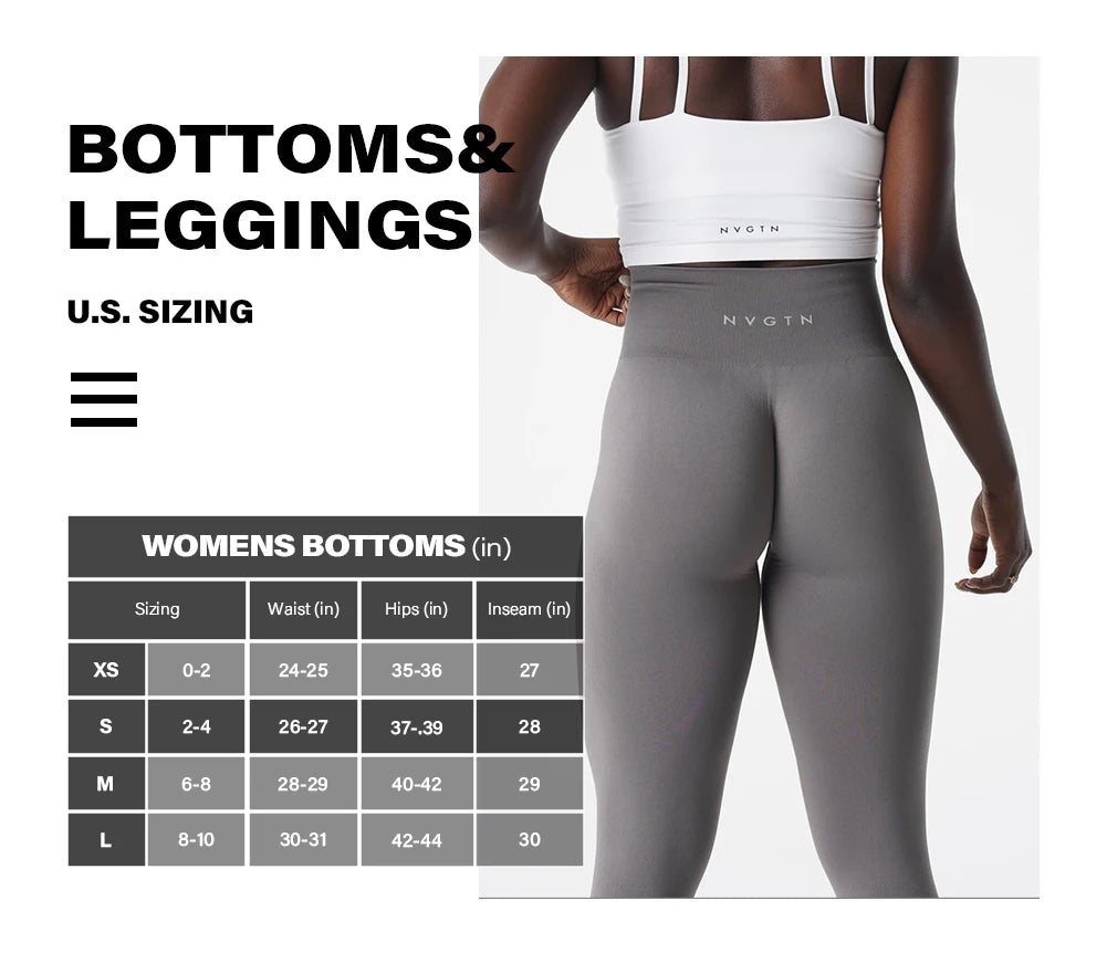 Premium Solid Seamless Leggings for Women