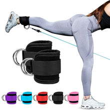 Load image into Gallery viewer, Ankle Strap Resistance Bands
