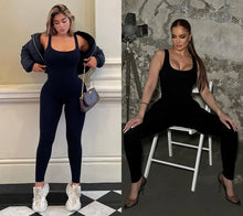 Load image into Gallery viewer, Premium Seamless Workout Jumpsuit
