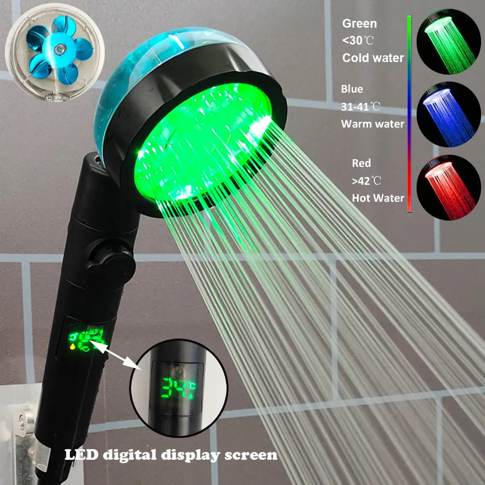 Digital Temperature Display LED Shower - Talyani Shop