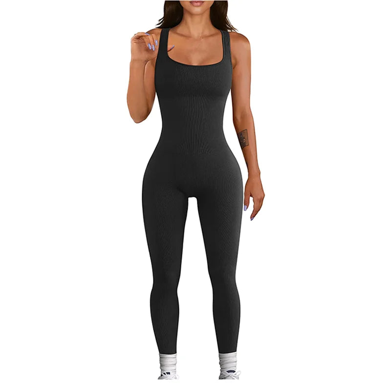 Premium Seamless Workout Jumpsuit