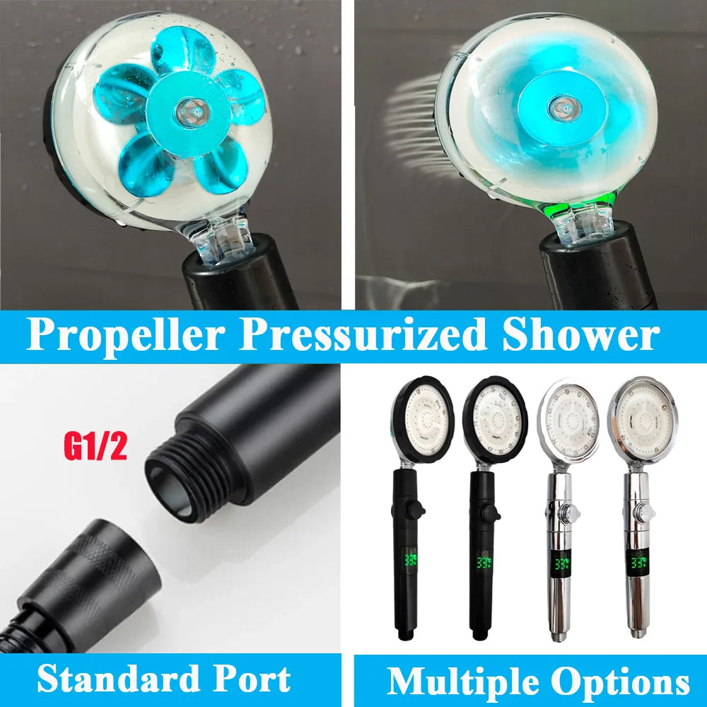 Digital Temperature Display LED Shower - Talyani Shop