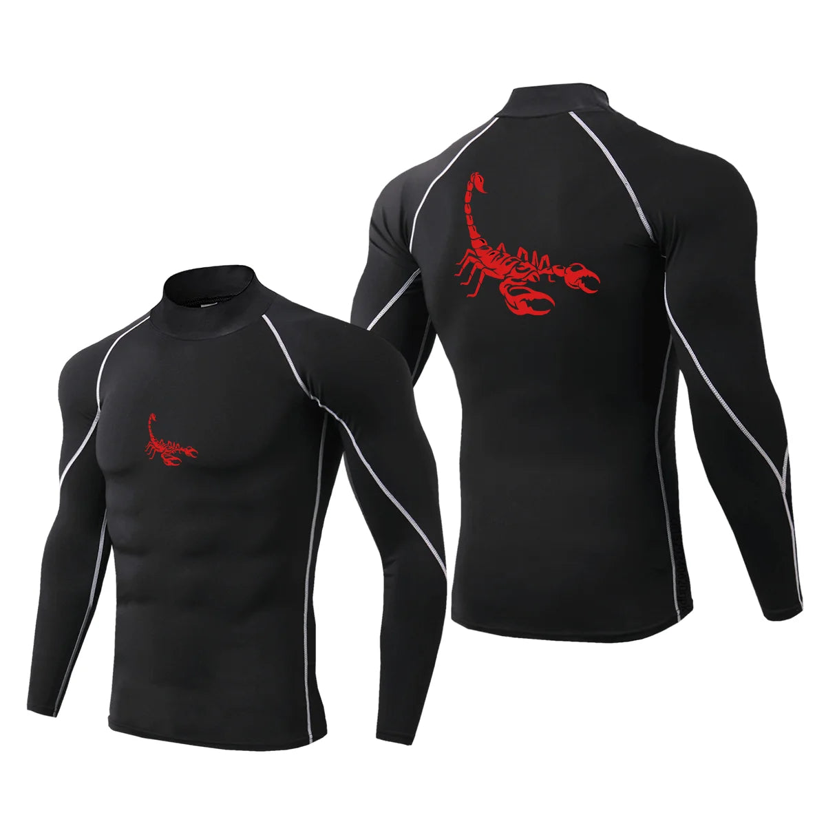 Men's Long Sleeved Compression Shirt