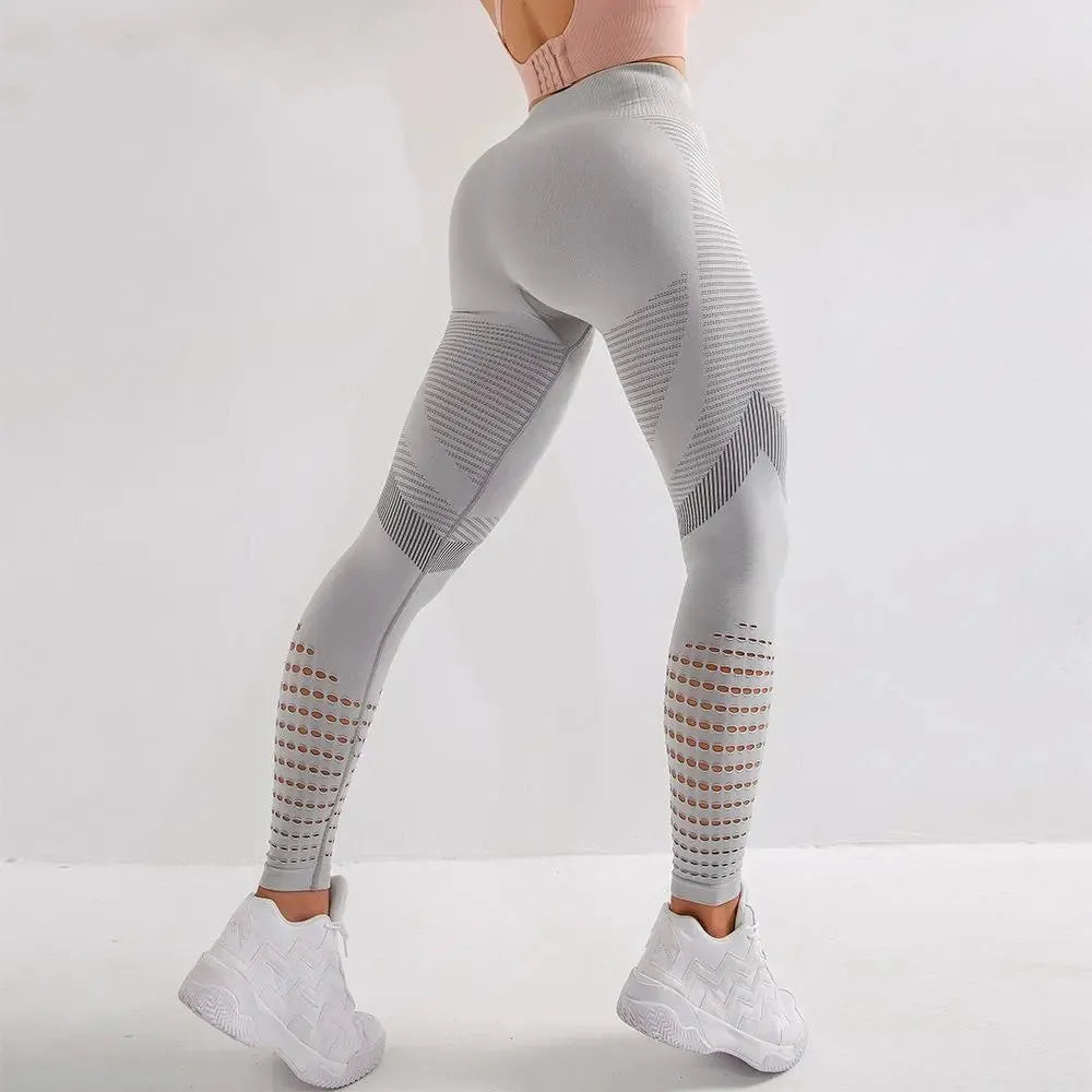 Premium Women's High-Waist Seamless Fitness Leggings