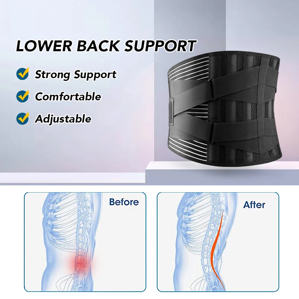 Double Pull Back Lumbar Support