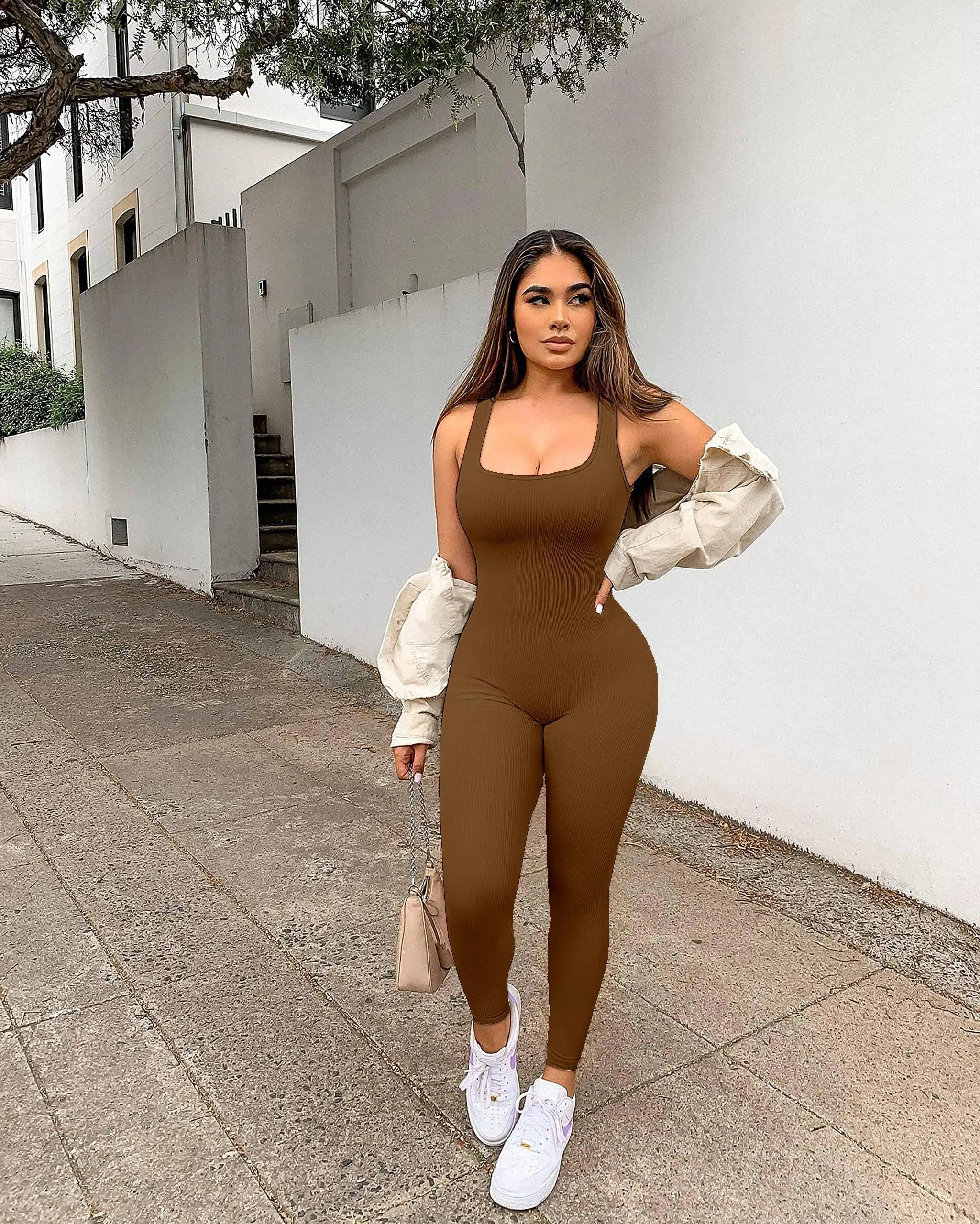 Premium Seamless Workout Jumpsuit