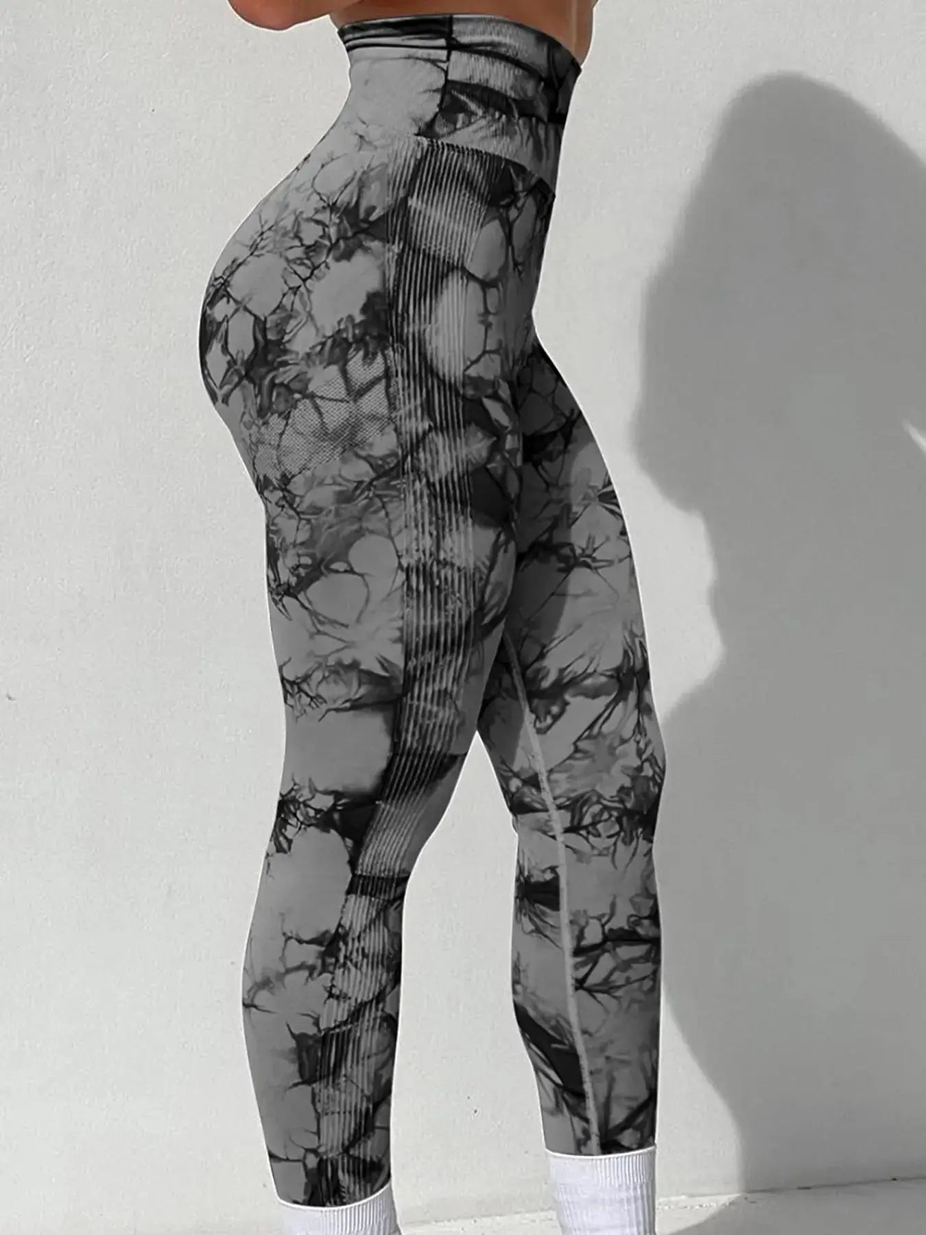 Premium Women's Tie-Dye Seamless Yoga Pants