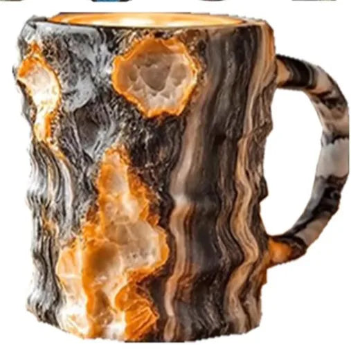 🌲Black Friday sale 50% ) ✨️2024 New Mineral Crystal Coffee Mugs☕