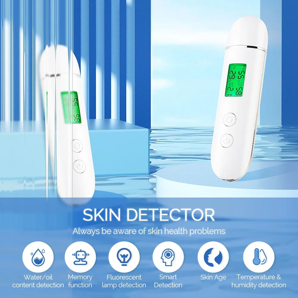 GlowGuard Pro – Skin Moisture & Fluorescence Detection System