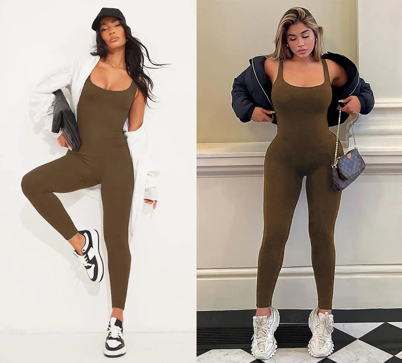 Premium Seamless Workout Jumpsuit