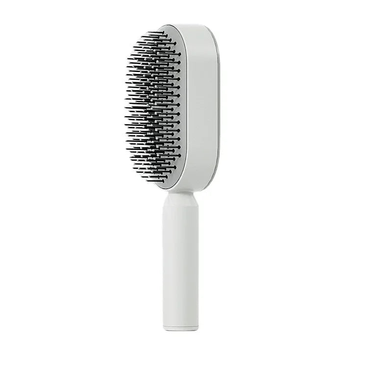 EZ Clean Hairbrush: Anti-Static, Scalp Massage & Hair Loss Care