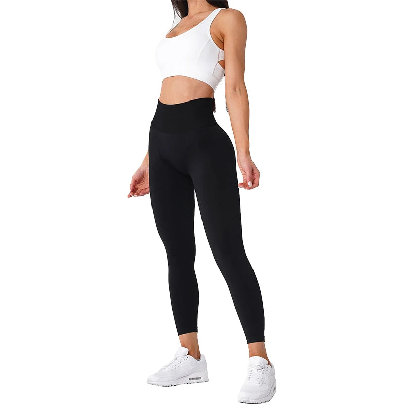 Premium Solid Seamless Leggings for Women