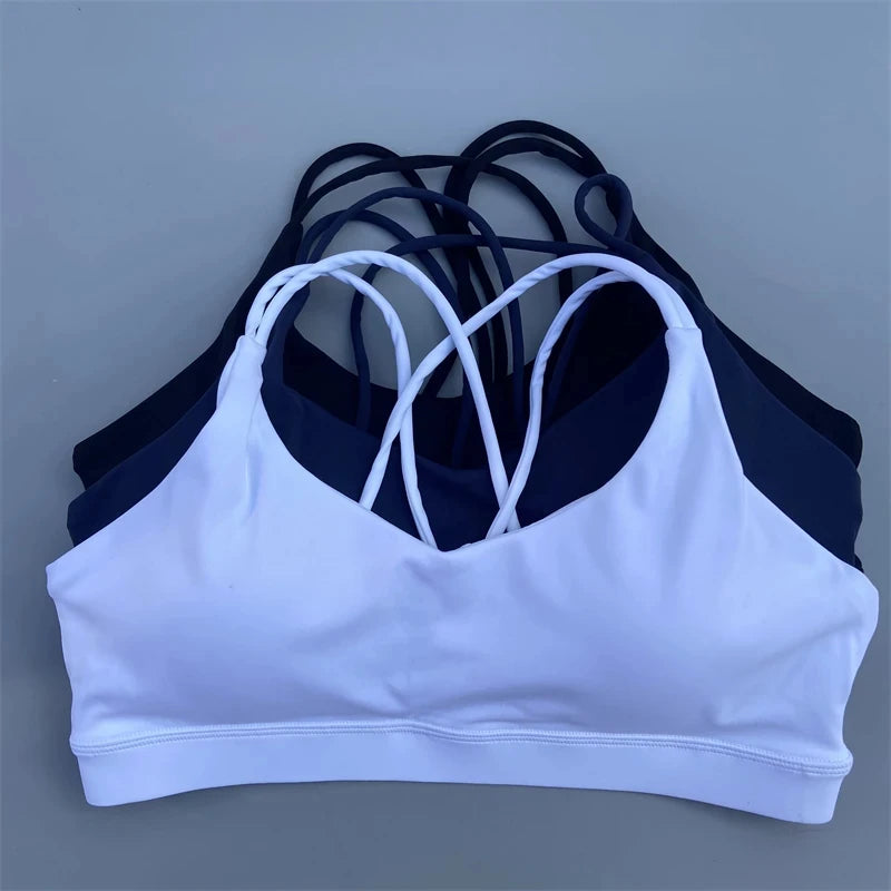 Premium Solid Color Women's Fitness Bra