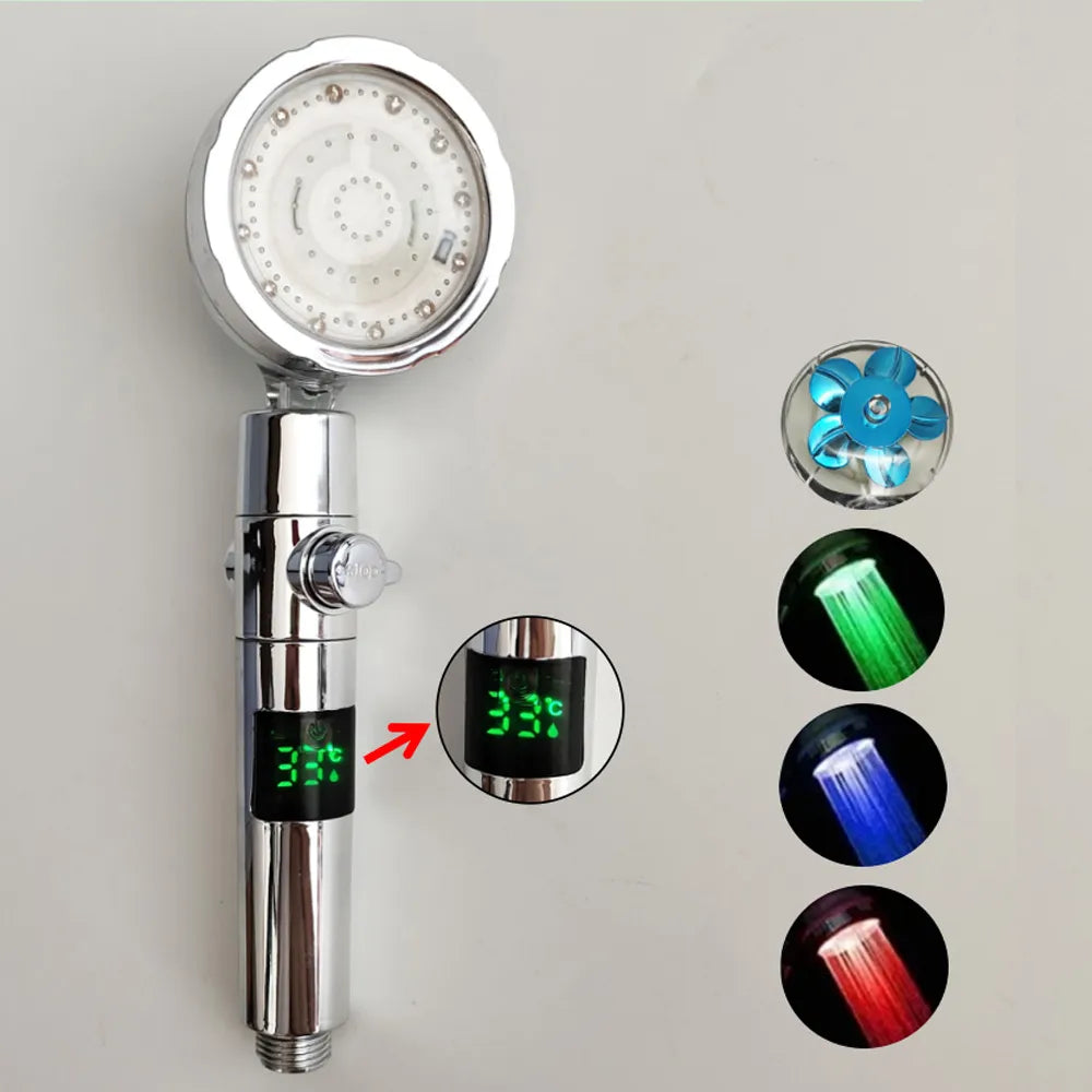 Digital Temperature Display LED Shower - Talyani Shop