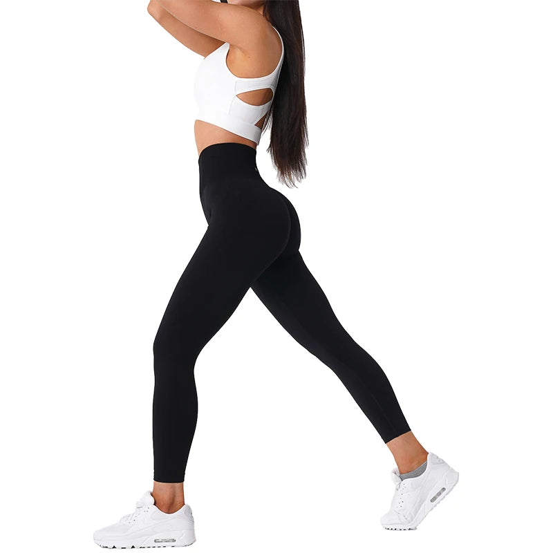 Premium Solid Seamless Leggings for Women