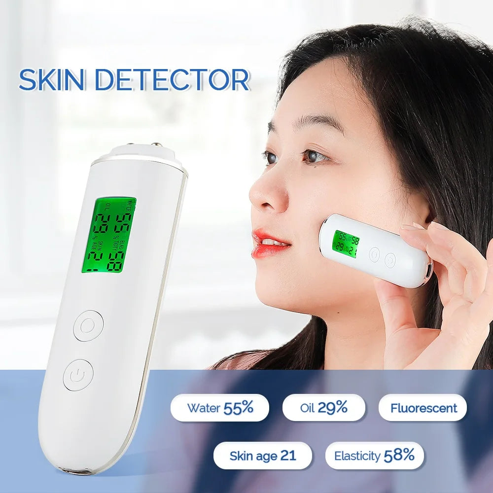 GlowGuard Pro – Skin Moisture & Fluorescence Detection System